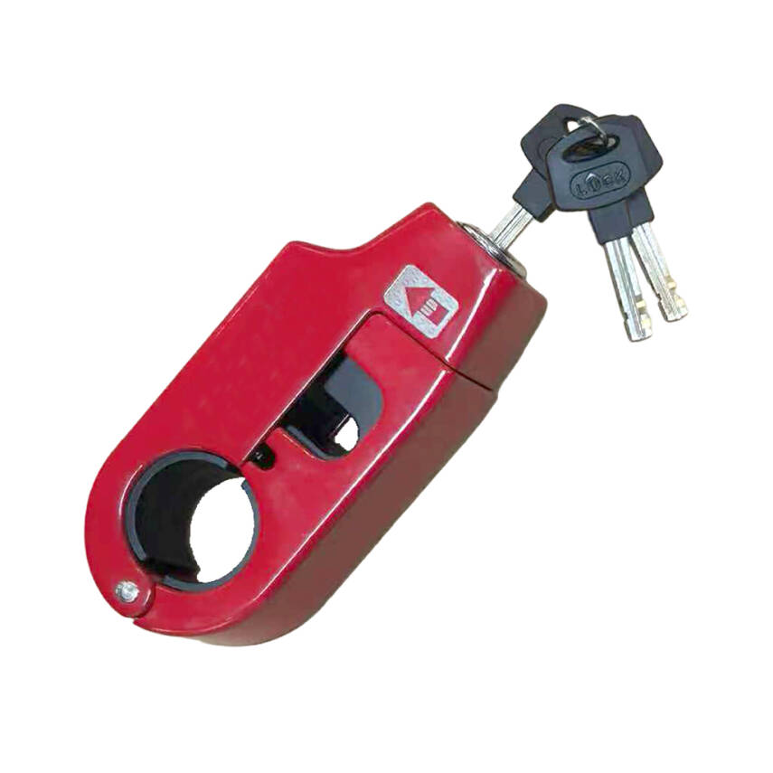 HSB-124 ALARMLI FREN KOLU KİLİDİ KIRMIZI - 1