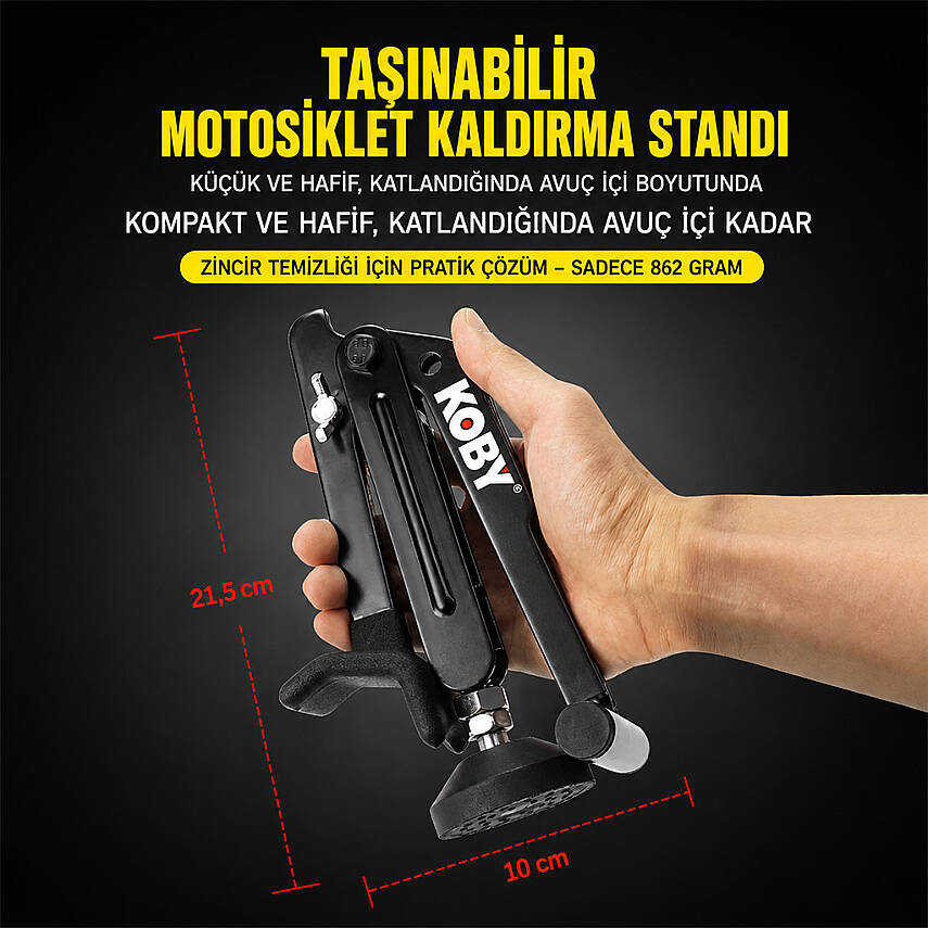 HSB-339 TAŞINABİLİR TEKER KALDIRMA APARATI - 2