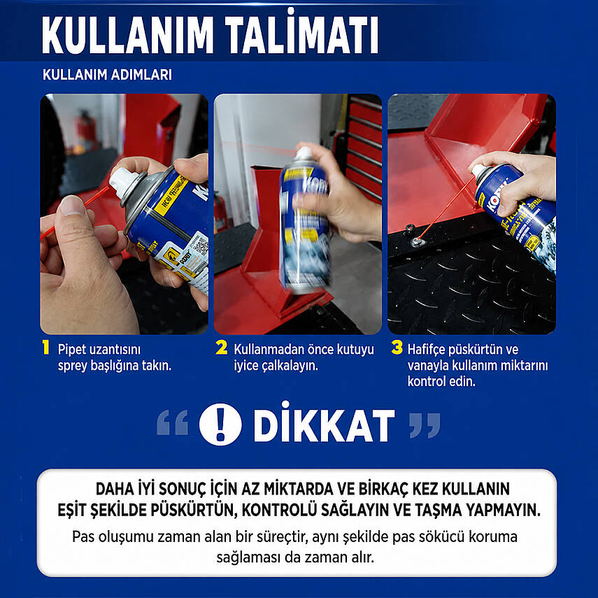 M207 KOBY PAS SÖKÜCÜ VE YAĞLAYICI 450ML - 5
