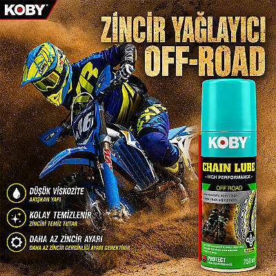 M322 KOBY ZİNCİR YAĞLAYICI OFF-ROAD SPREY 450ML (1)
