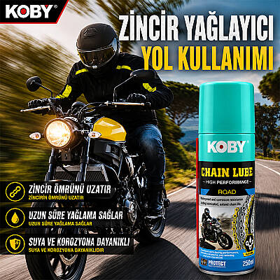 M324 KOBY ZİNCİR YAĞLAYICI ROAD SPREY 450ML (1)