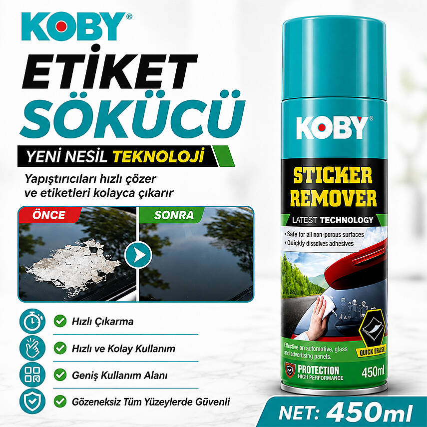 M331 KOBY ETİKET SÖKÜCÜ SPREY 450ML - 2