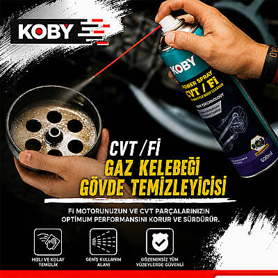 M332 KOBY CVT TEMİZLEME SPREYİ 600ML - 5