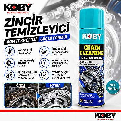 M375 KOBY ZİNCİR TEMİZLEME SPREY 500ML (1)