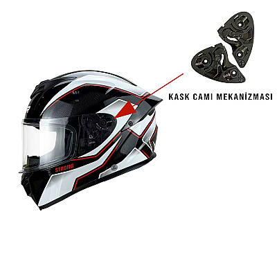 NXR STRONG KASK CAMI MEKANİZMASI (1)