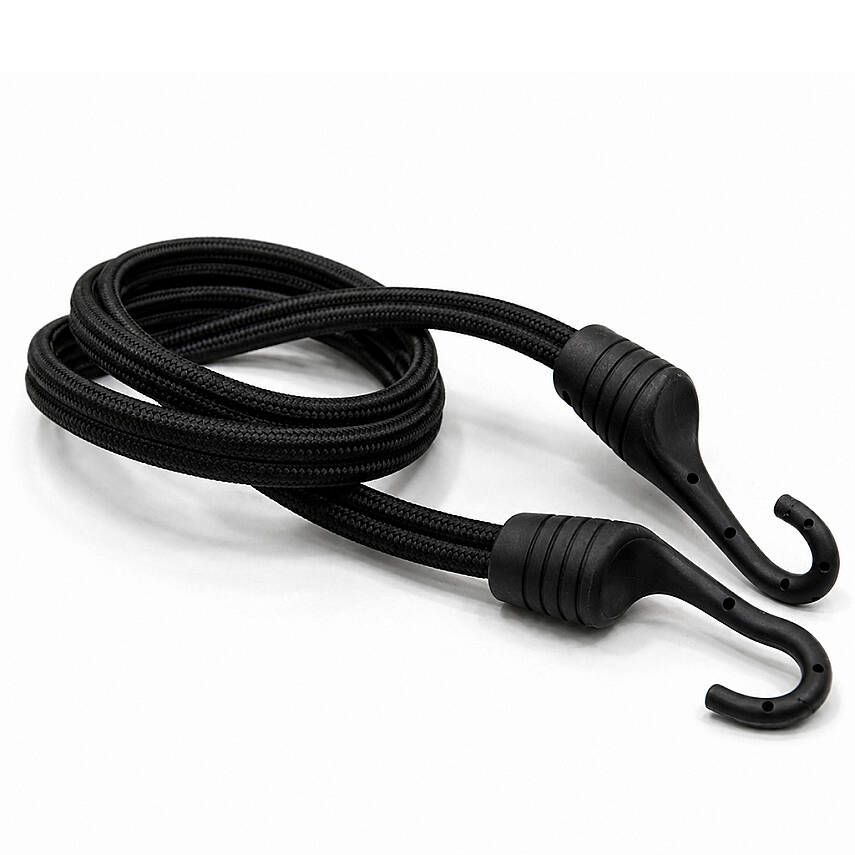 PH-304 BAGAJ LASTİĞİ YUVARLAK PLASTİK İÇİ DEMİR BAŞLI 1 METRE SİYAH - 1