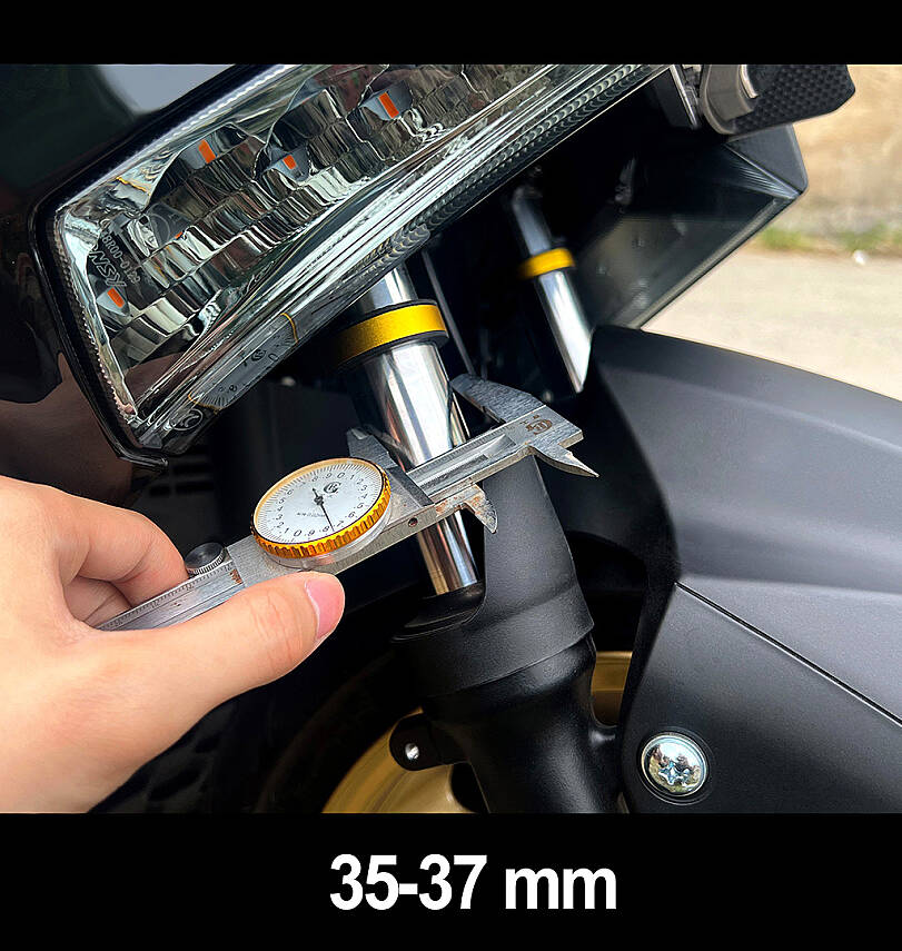 PH-342 AMORTİSÖR KORUMA YÜZÜĞÜ 35-37 MM MAVİ - 2