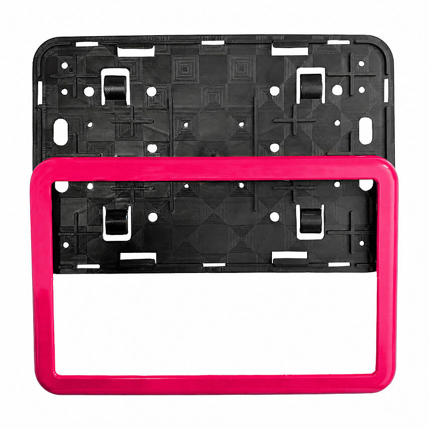 PH-392 1. KALİTE ÇERÇEVELİ PLAKALIK PEMBE - 1