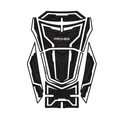 PH-701 PCX 2021-2024 KAUÇUK TANKPAD TAKIMI BEYAZ