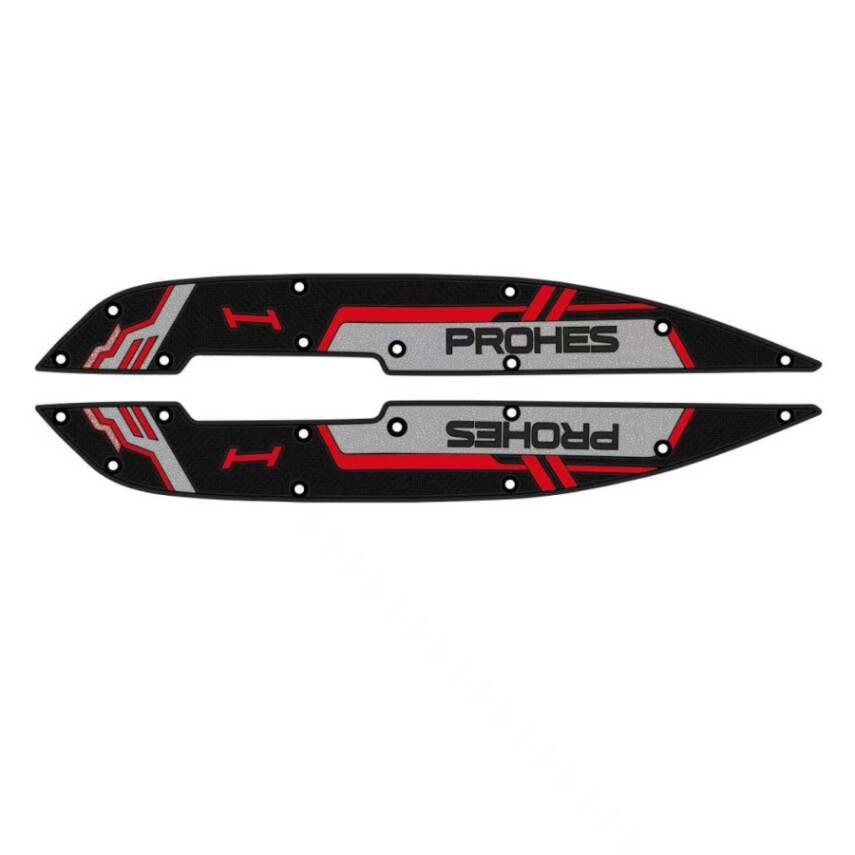 PH-704 PCX 2021-2024 KAUÇUK BASAMAK TAKIMI KIRMIZI - 1