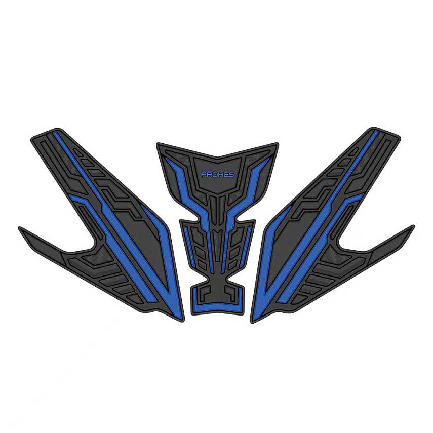 PH-715 YAMAHA R25 KAUÇUK TANKPAD MAVİ - 1