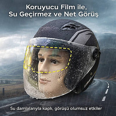 PH-806 KASK CAMI SU KAYDIRICI
