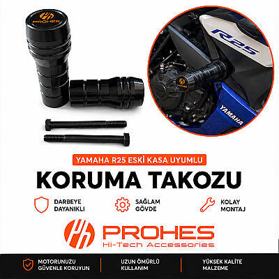 PH-854 YAMAHA R25 ESKİ MODEL UYUMLU MOTOR KORUMA TAKOZU